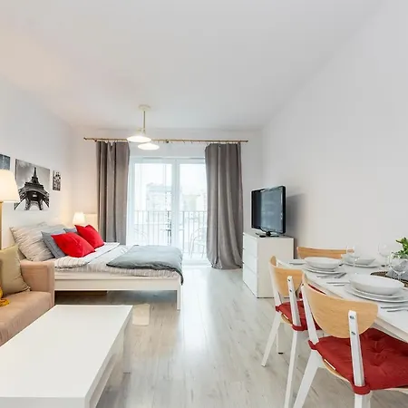 Luxury In City -3- Studio Bright & Secure Free Parking Лодзь Екстер'єр фото